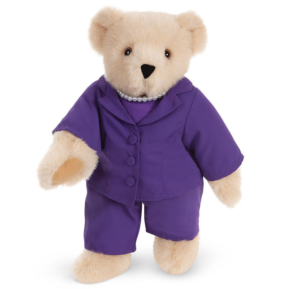 15 In. Business Bear, Purple Suit、mySite、g9winljtr