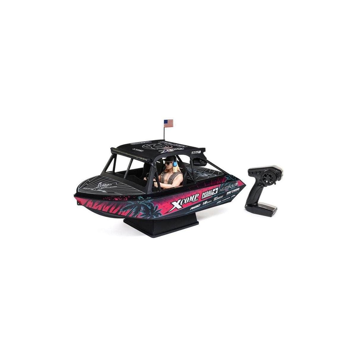 PRB08051T1, Pro Boat 1/6 24 Jetstream Brushless Jet Boat RTR (Shreddy) w/2.4GHz Radio、mySite、merchandisen