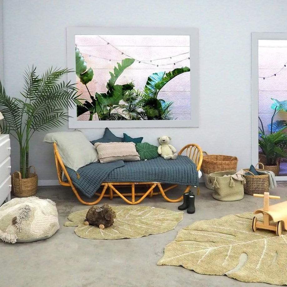 Mini Monstera Olive Washable Area Rug、mySite、gigharbornorthrealestate