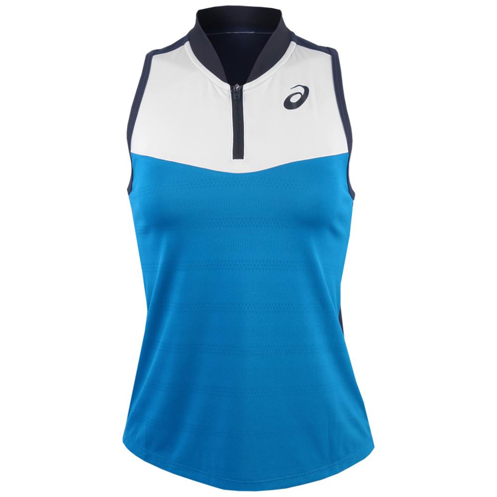 Asics Women's Match Tank - Sky、mySite、neckold