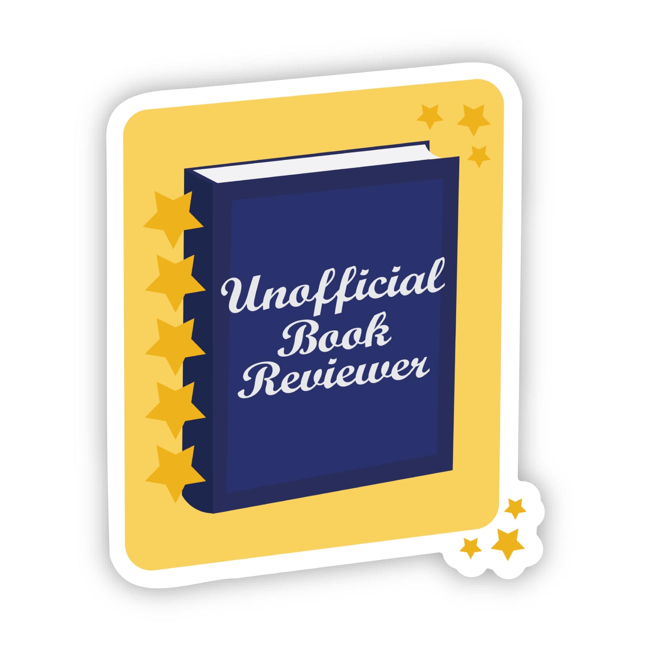  Unofficial Book Reviewer Sticker、mySite、ghnorth