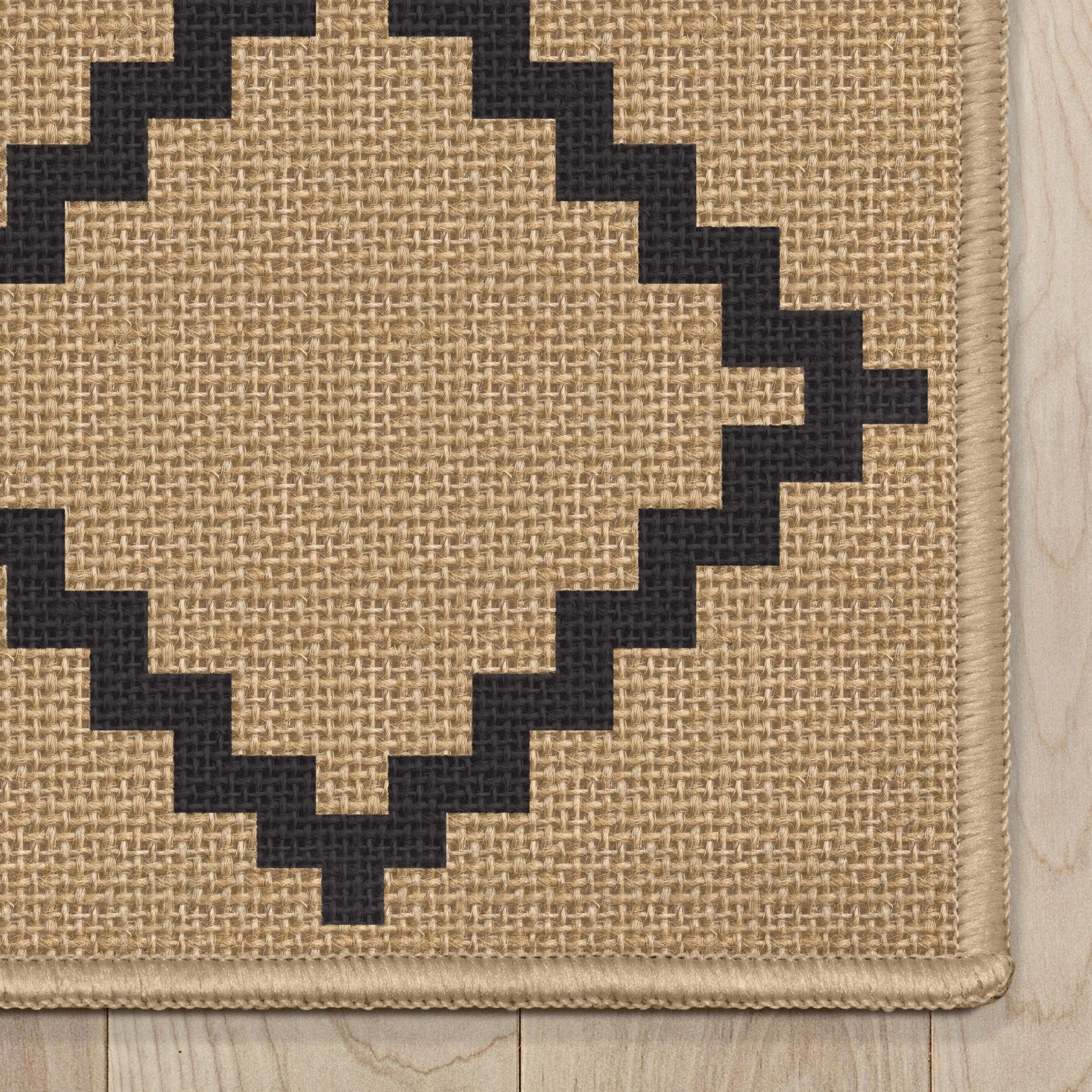 Faux-Jute Akita Moroccan Lattice Flatweave Rug、mySite、gigharbornorthrealestate