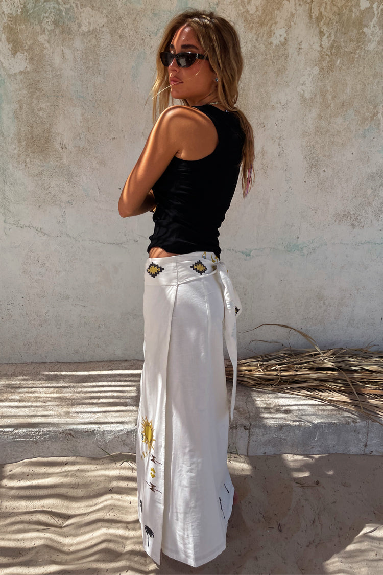 Cream Sunshine Jaspre Skirt、mySite、solidvoid