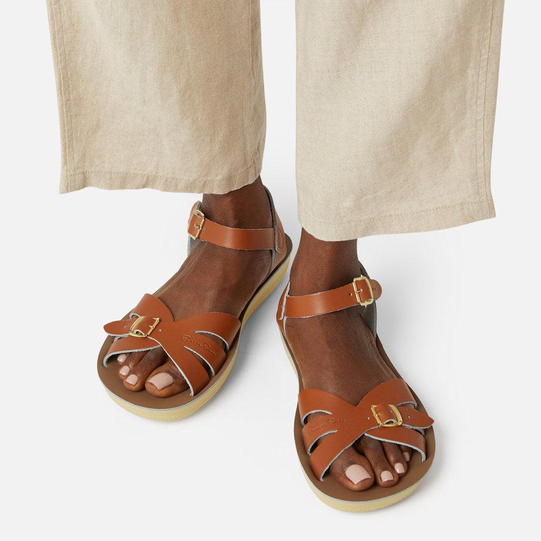  Salt-Water Women's Sandals - Boardwalk - Tan、mySite、merchandisen
