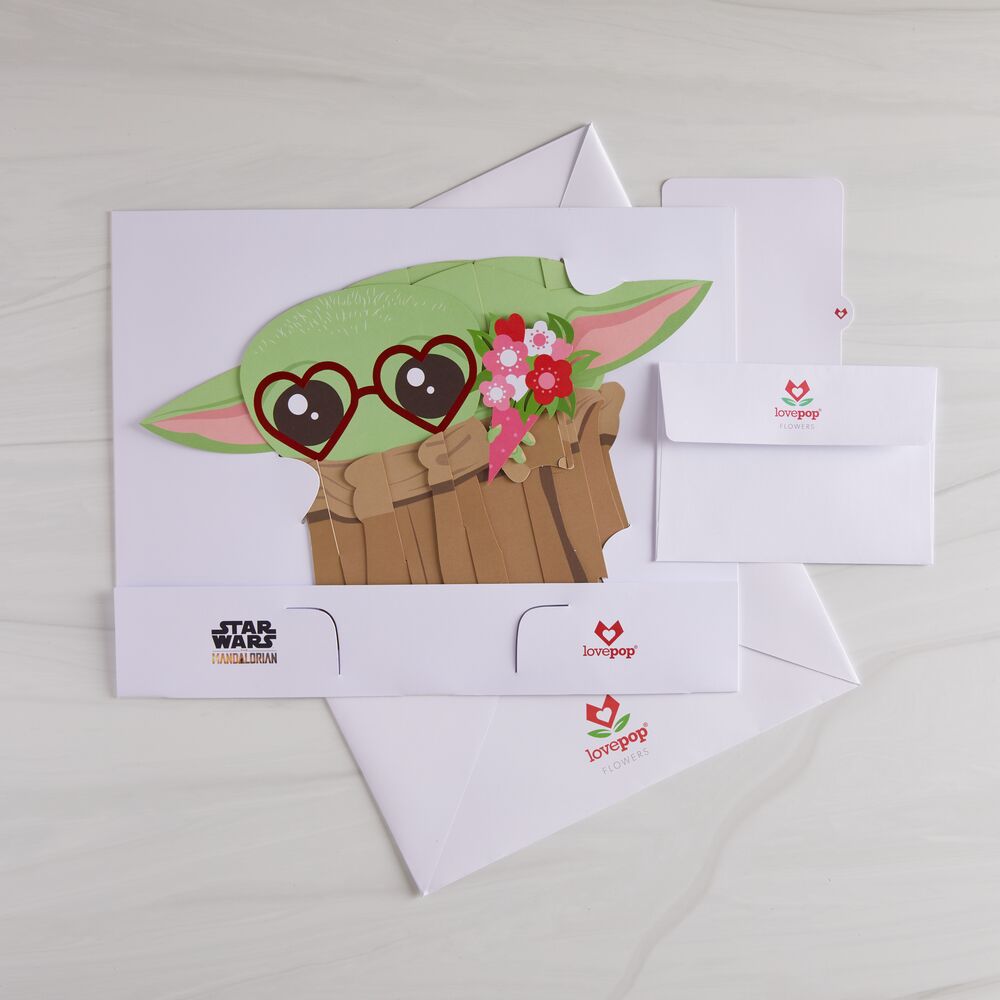Star Wars™ The Mandalorian™ Grogu™ Love Giant Pop-Up Gift、mySite、solidvoid