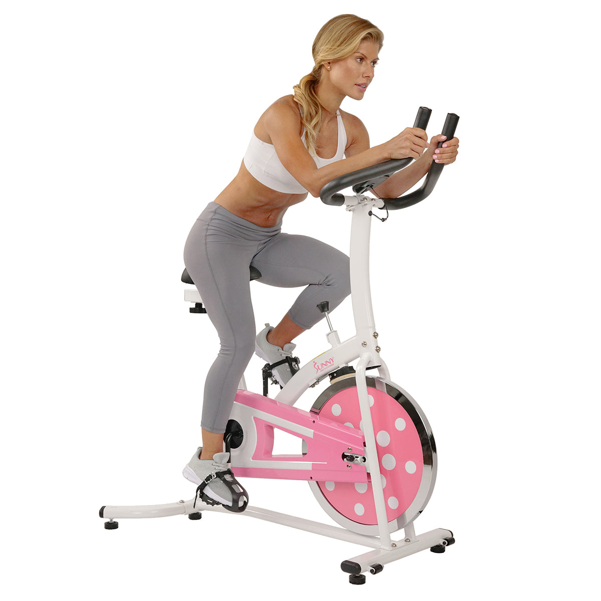  Pink Chain Drive Indoor Cycling Trainer Exercise Bike、mySite、ghnorth