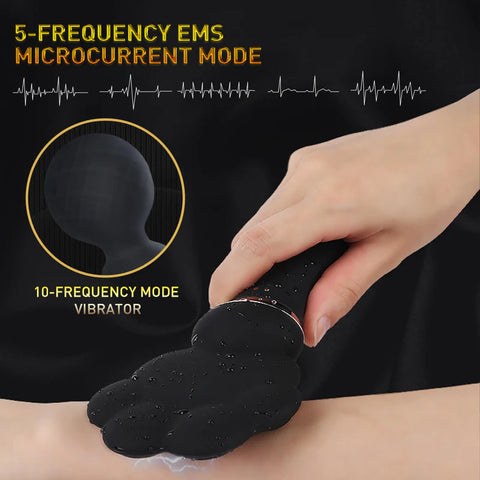 ShadowPaw Dual-Stim Wand Vibrator