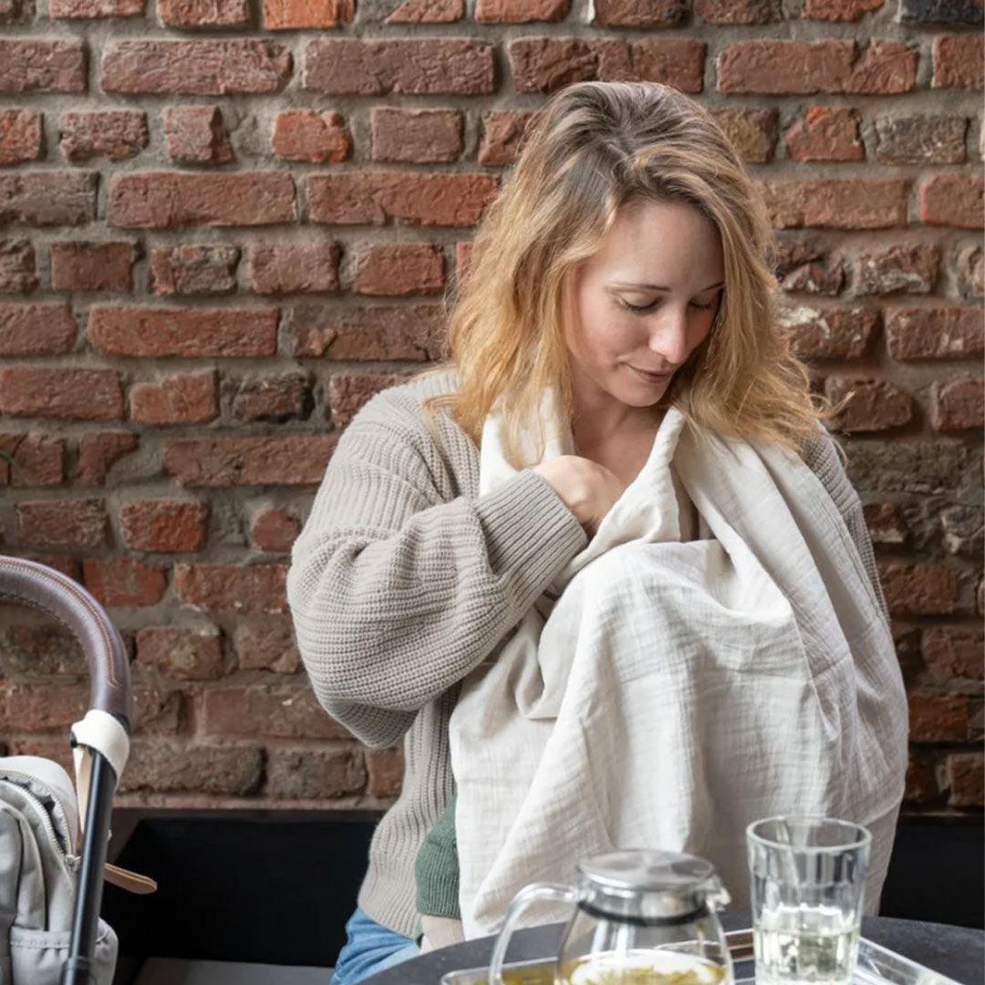  Doomoo Mom N Play Breastfeeding Cape - Almond、mySite、merchandisen