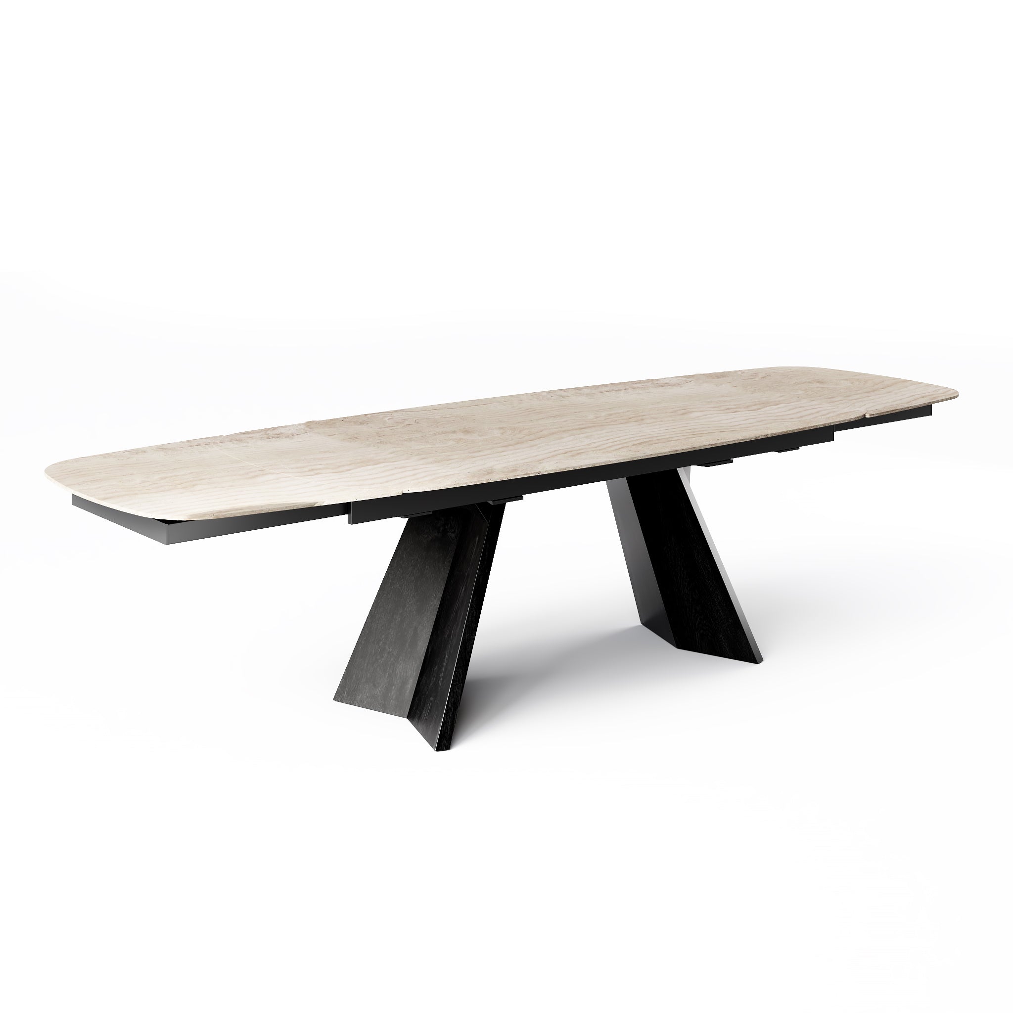  Icaro Extendable Dining Table with Marble and Ceramic Top Options、mySite、sugarbowlscore