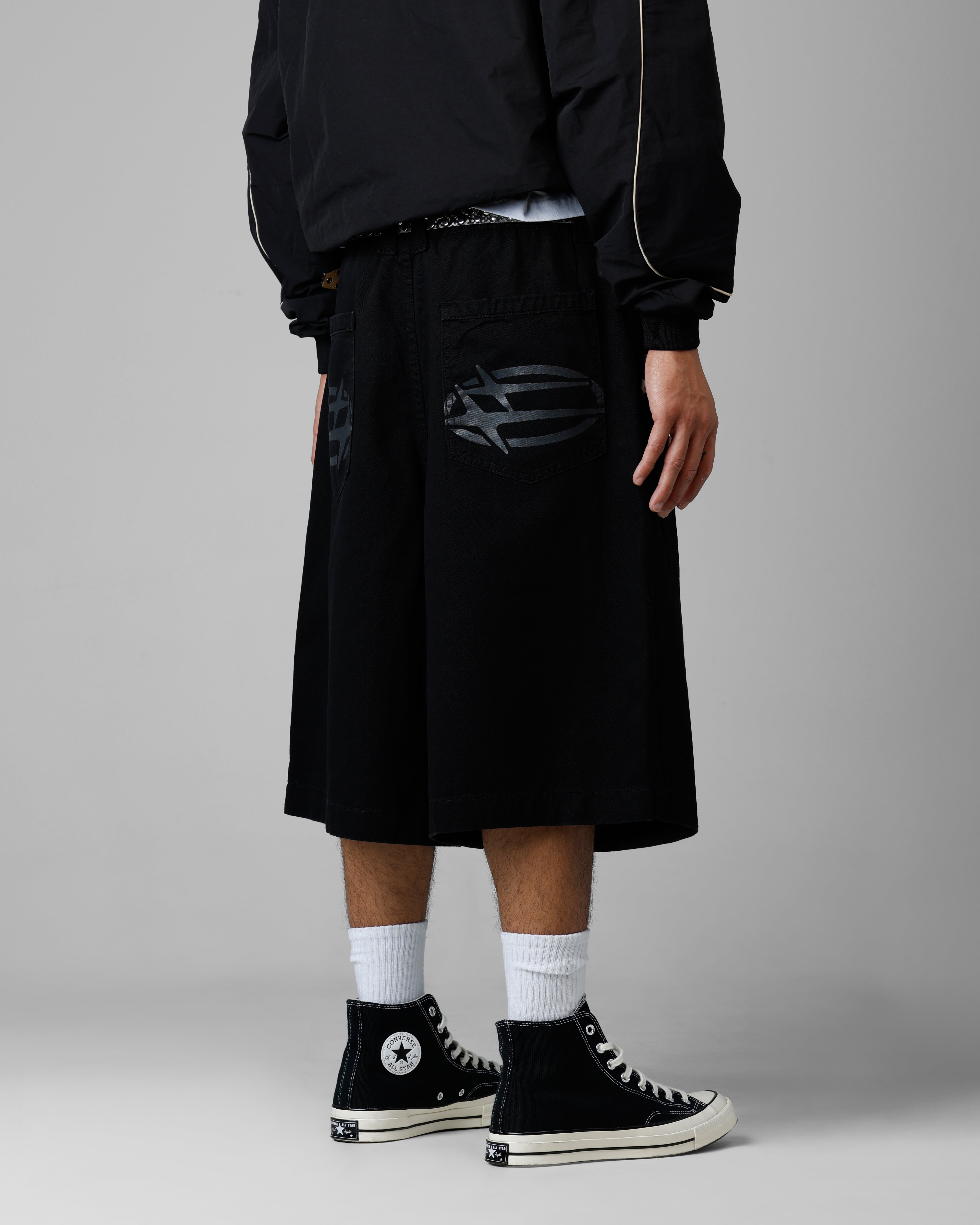 Loiter 3 Quarter Shorts Black、mySite、zt4zffjzw