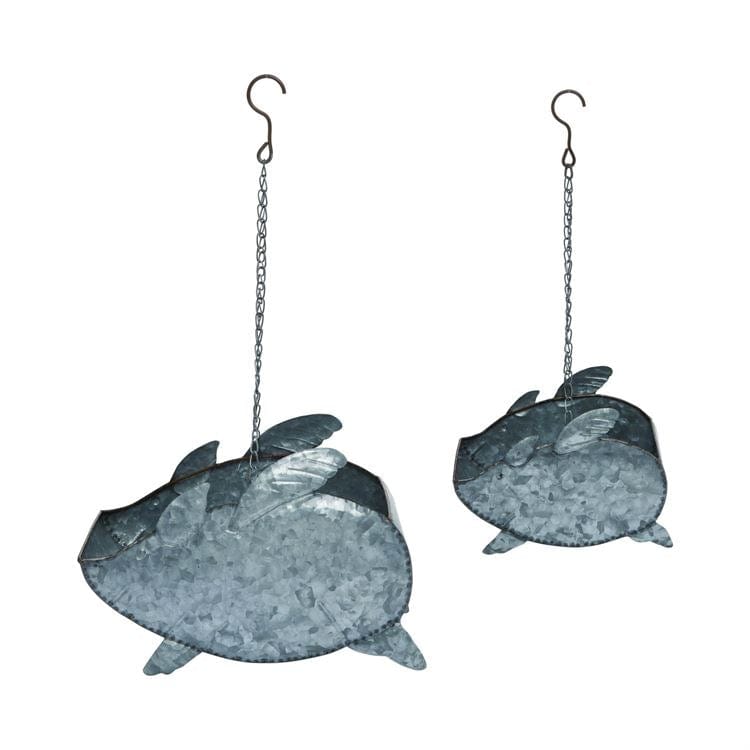 Flying Pig Hanging Planter Small and Large Size*、mySite、g9winljtr