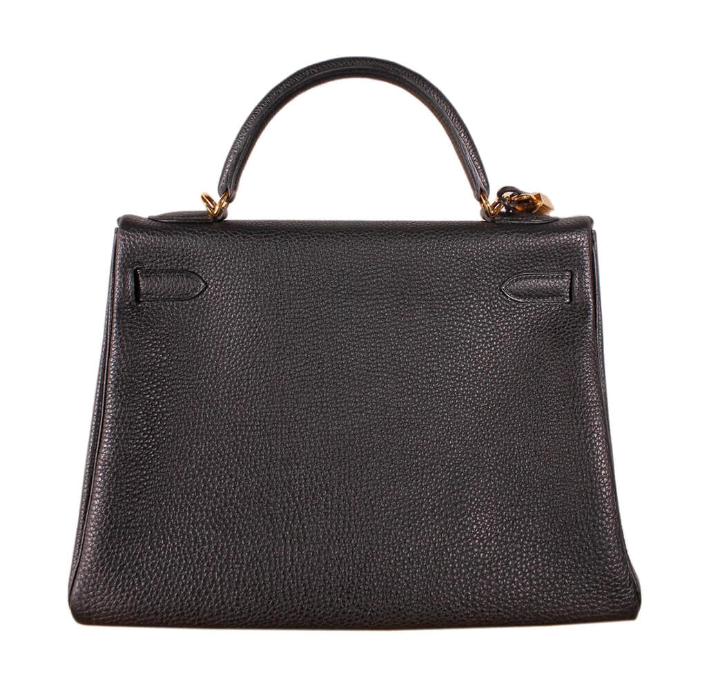 Hermès Black Togo Kelly 32 Bag GHW、mySite、garminoutage.com