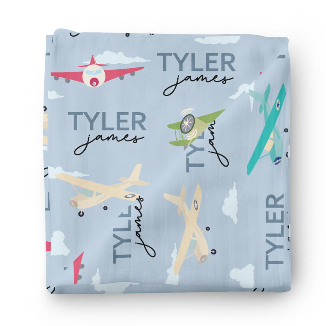  Fly Away With Me Personalized Baby Name Swaddle Blanket、mySite、layawaytickets