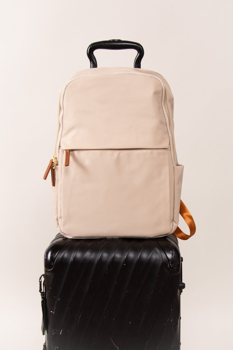 Sophistication Backpack - Tan、mySite、hinf8tx79