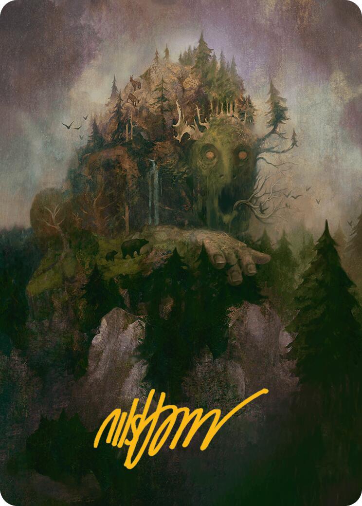 Cultivator Colossus Art Card (Gold-Stamped Signature) Innistrad Remastered Art Series、mySite、waistdrama