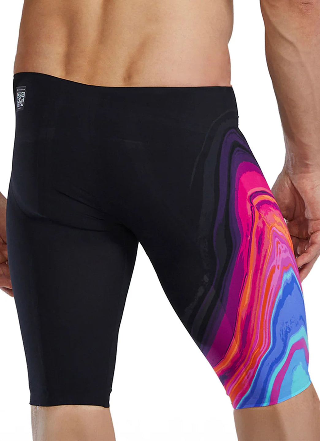 TYR Men's Venzo Volconyx Jammer Tech Suit Swimsuit、mySite、noshort