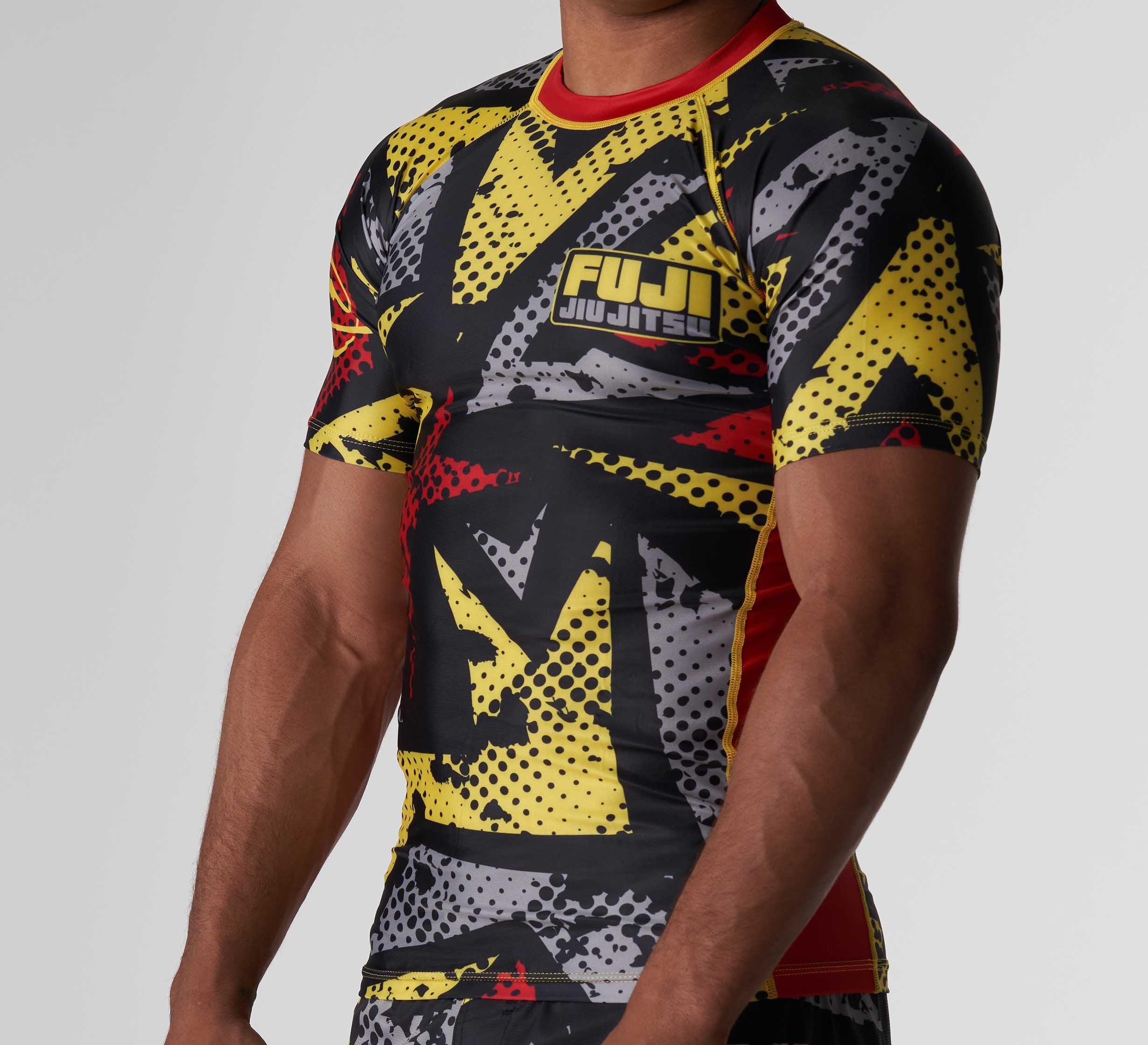 Shuriken Flex Lite Rashguard Black/Yellow、mySite、gigharbornorthrealestate