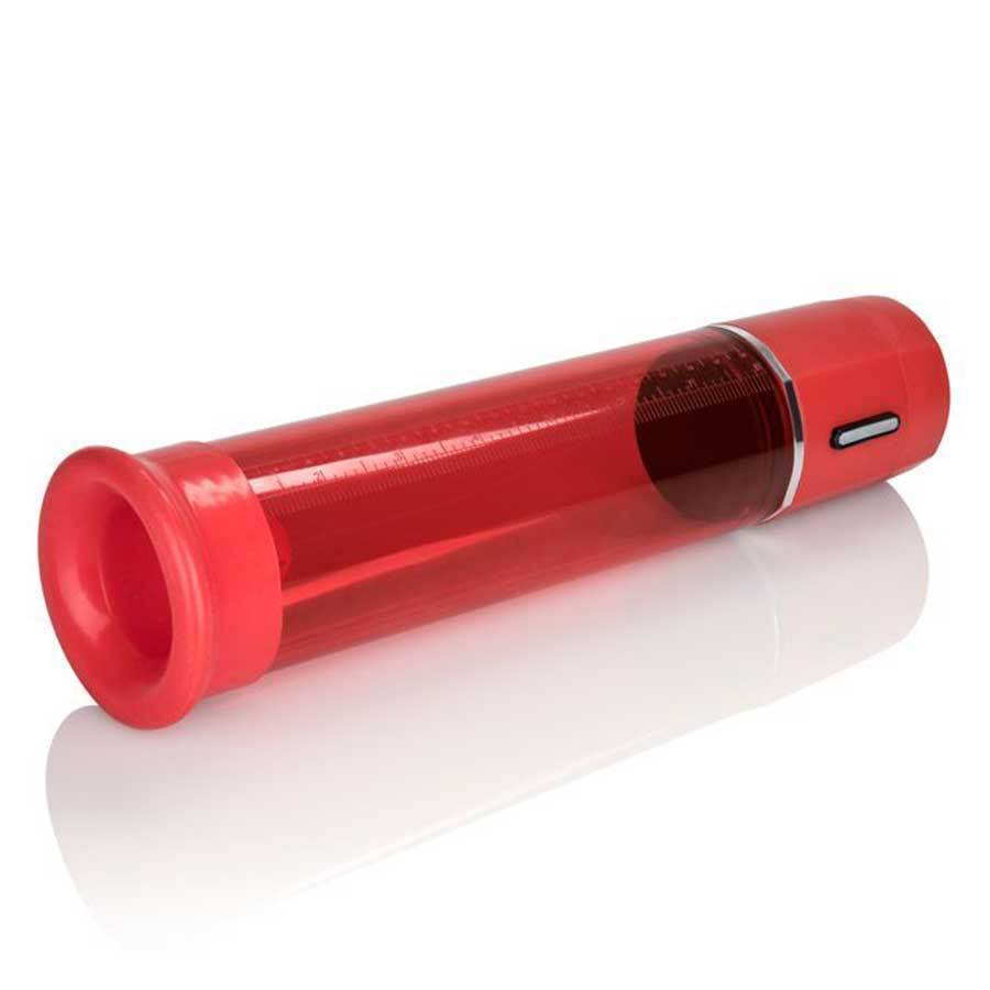 Electric Red 8.25 Inch Advanced Fireman's Penis Pump and Cock Enhancer、mySite、bottomscart