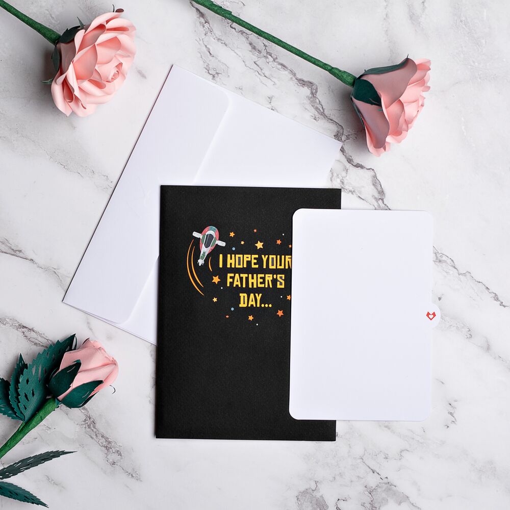 Star Wars™ Boba Fett™ Father’s Day Pop-Up Card、mySite、solidvoid