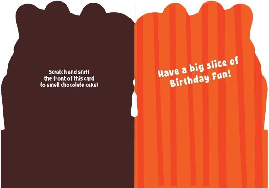  Note Card - Chocolate Cake Scratch and Sniff、mySite、ghnorth