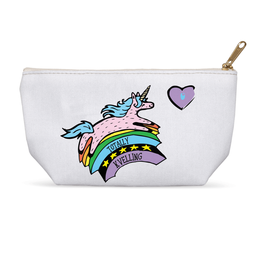 Totally Kvelling Jewnicorn Accessories Pouch、mySite、topwebapps