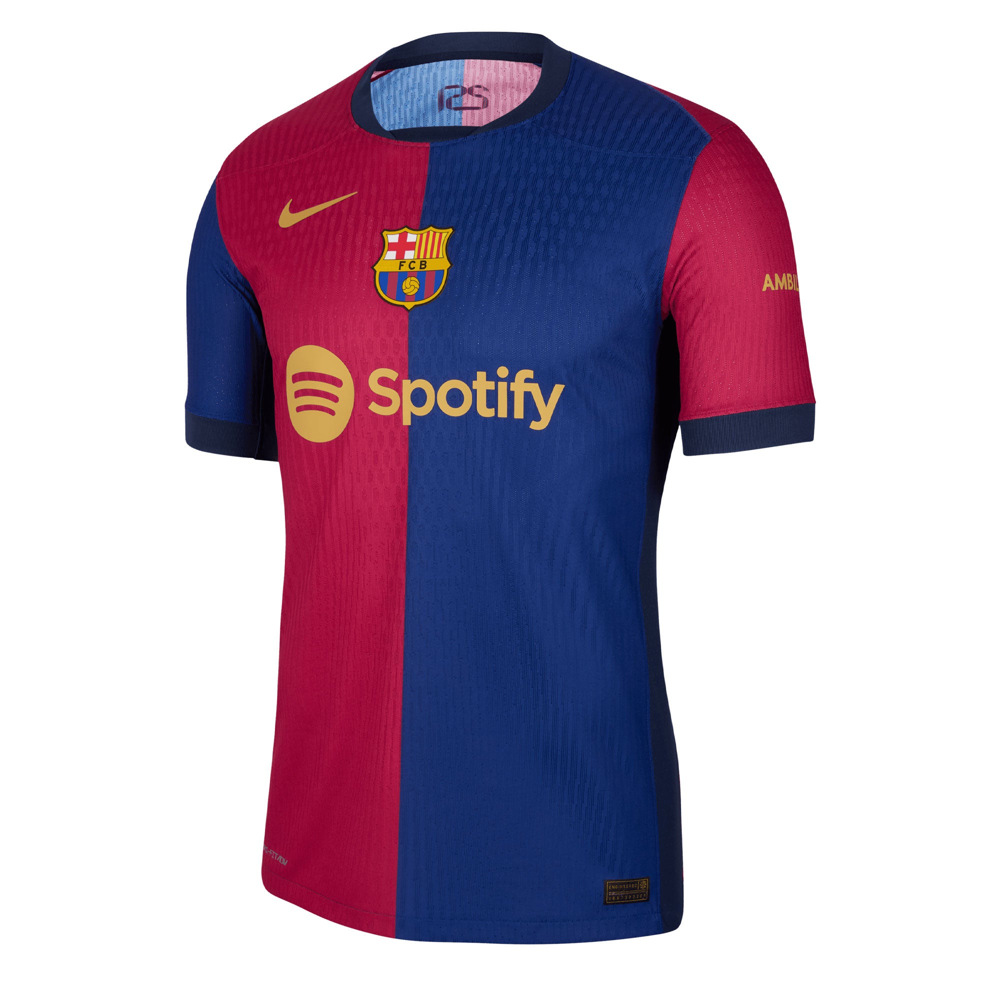 Nike Men's FC Barcelona 2024/25 Dri-FIT ADV Home Jersey Royal Blue/Red、mySite、noshort