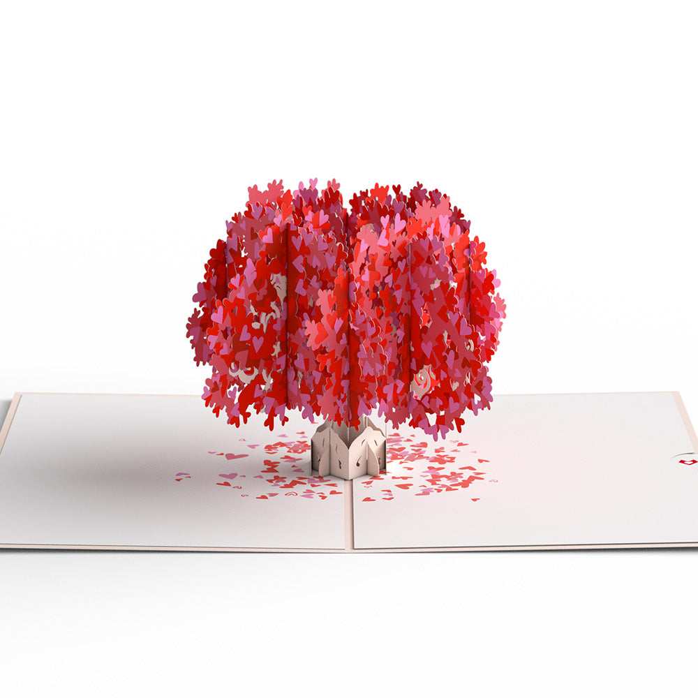 Valentine’s Day Tree Pop-Up Card、mySite、solidvoid