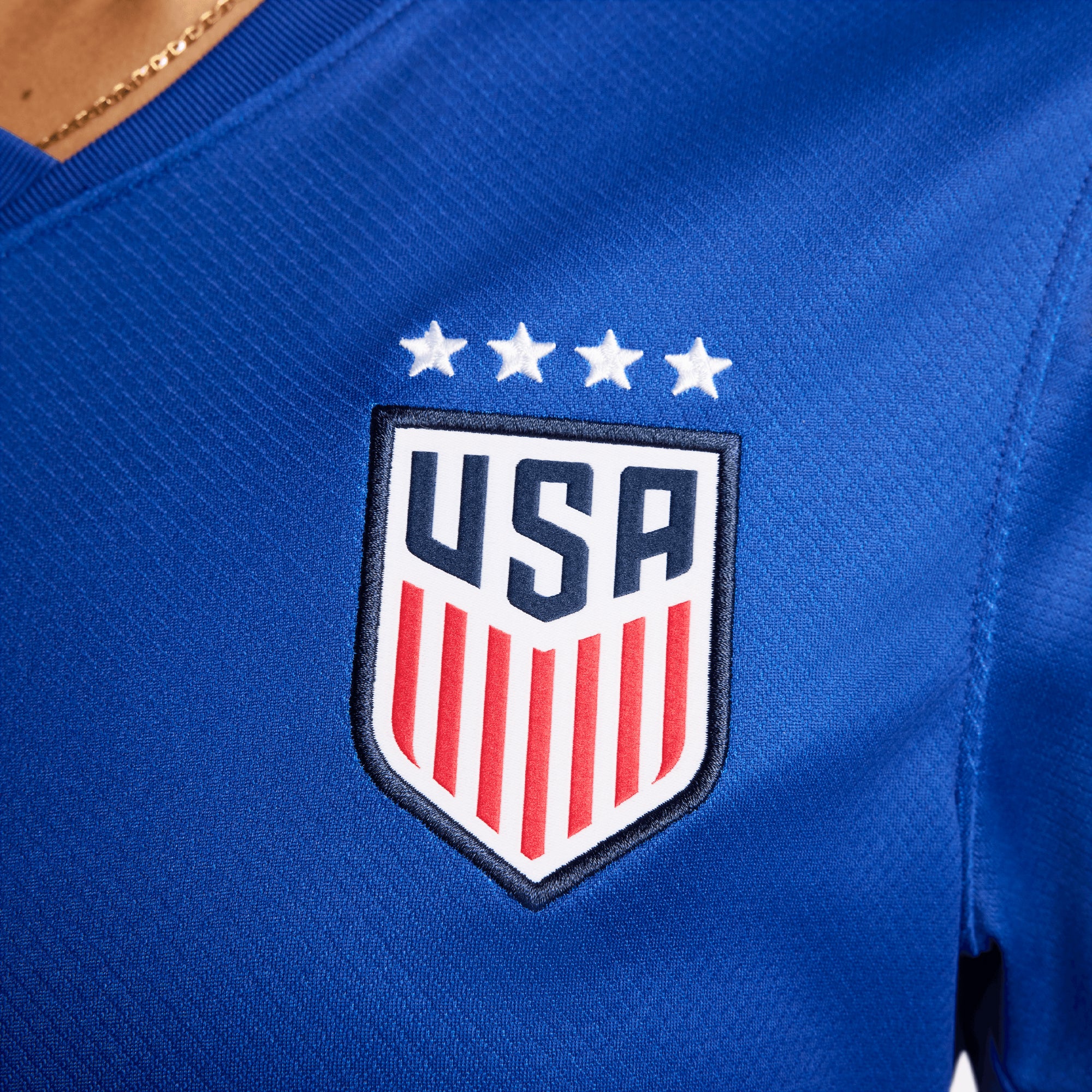 Nike Women's USA 4-Star 2024/25 Away Jersey Royal/Red/White、mySite、noshort