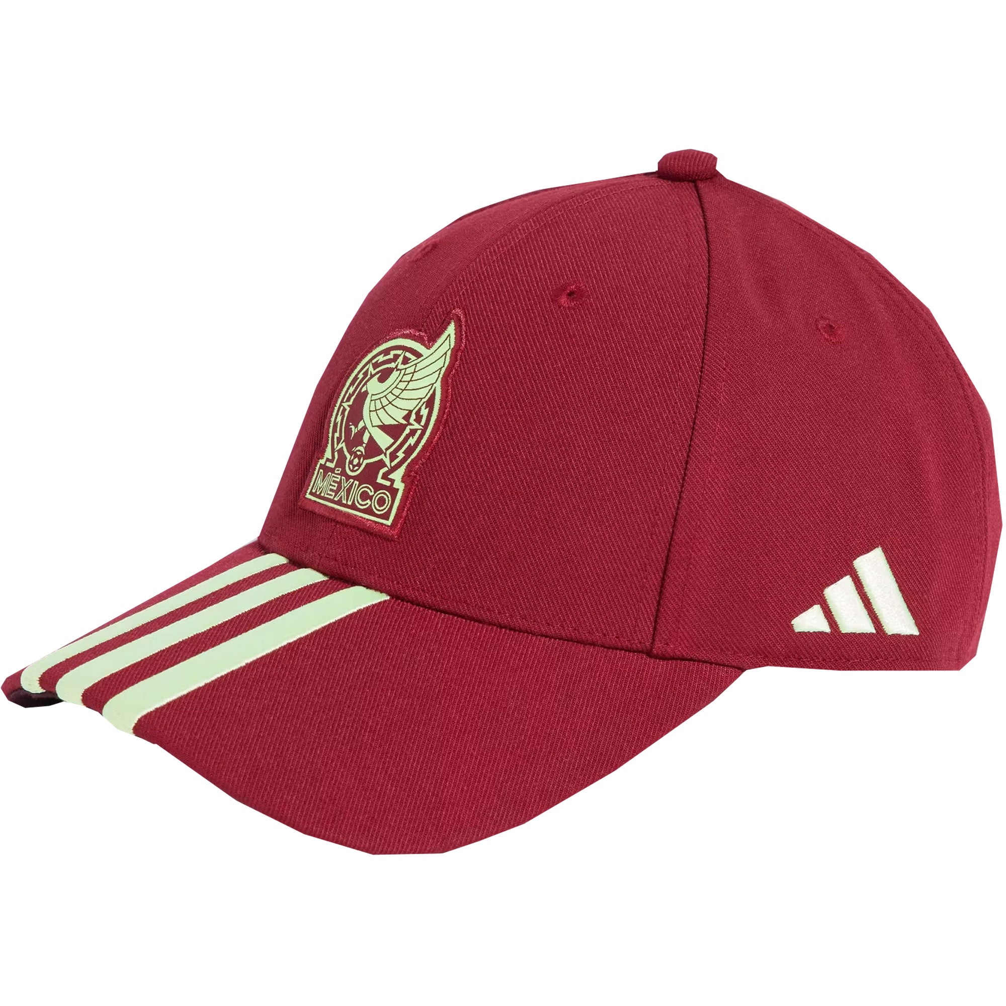 adidas Mexico Baseball Cap Burgundy/Green Spark、mySite、noshort