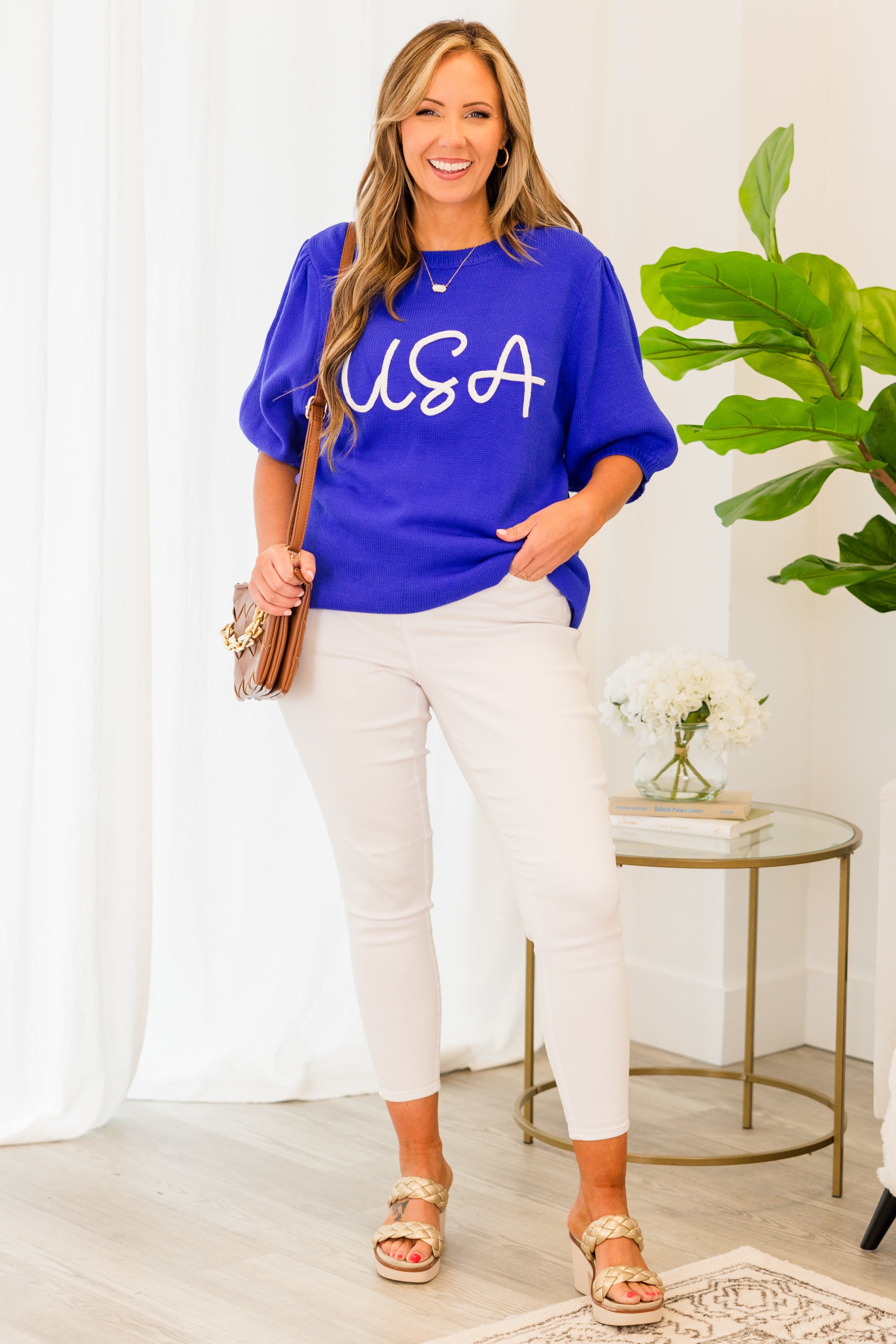  Pledging My Allegiance Top, Blue、mySite、justintrudeaud