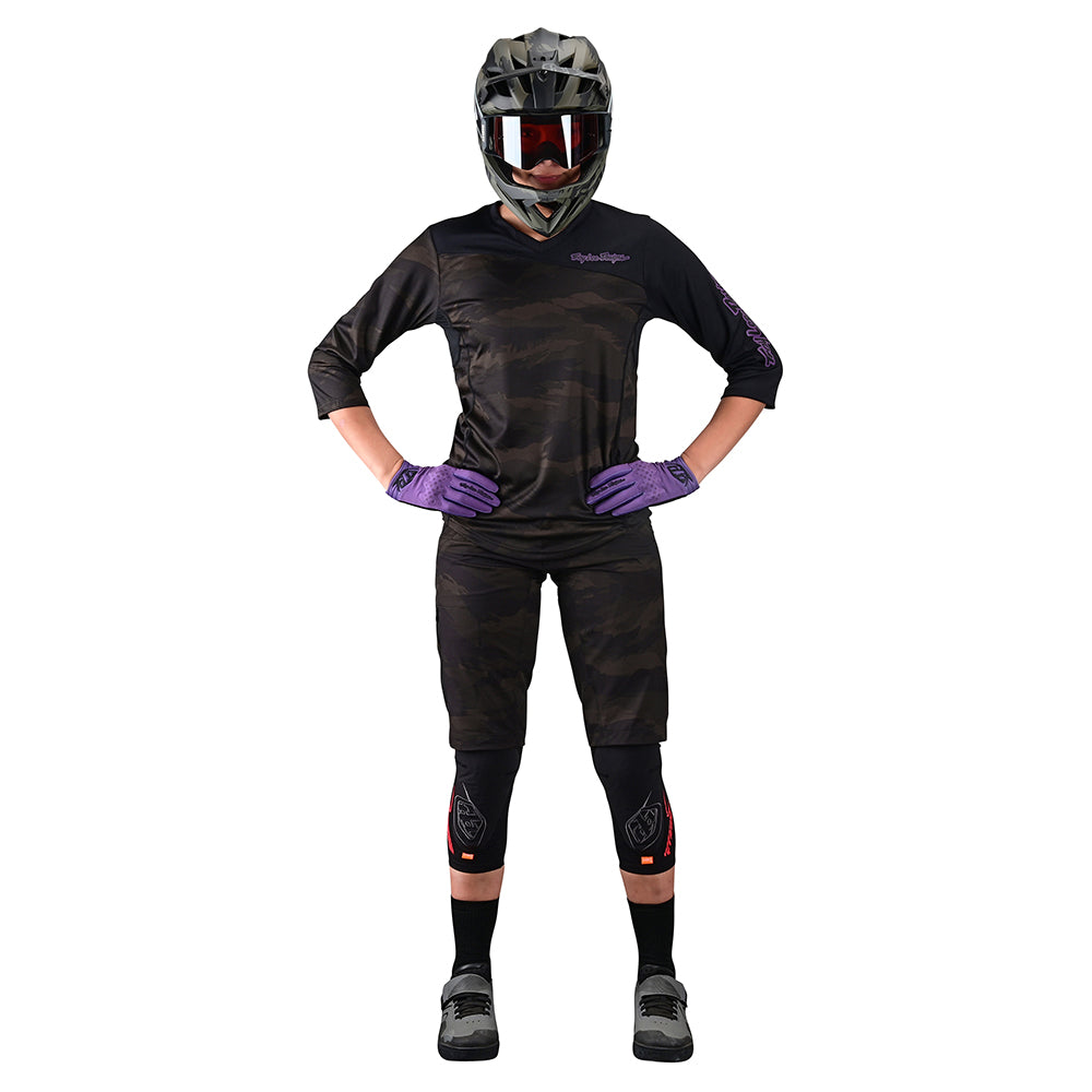 Womens Mischief Jersey Brushed Camo Army、mySite、dreamappss