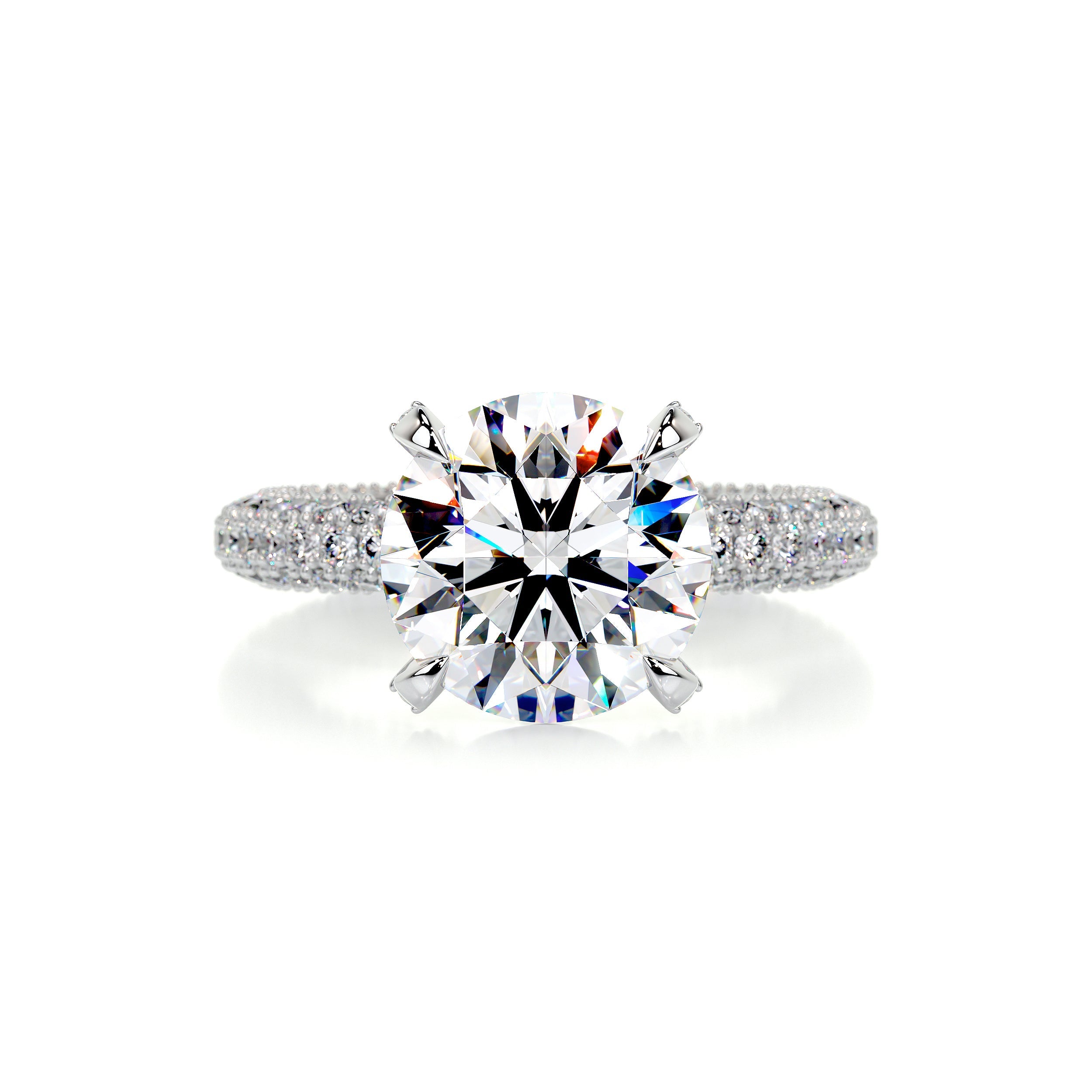 Milly Moissanite & Diamond Ring -Platinum (RTS)、mySite、hinf8tx79