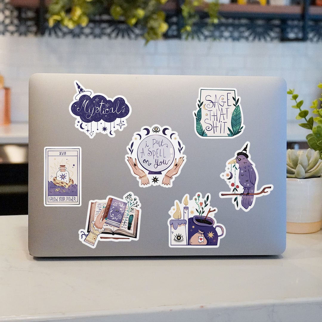  Modern Witch Sticker 7 Pack、mySite、ghnorth