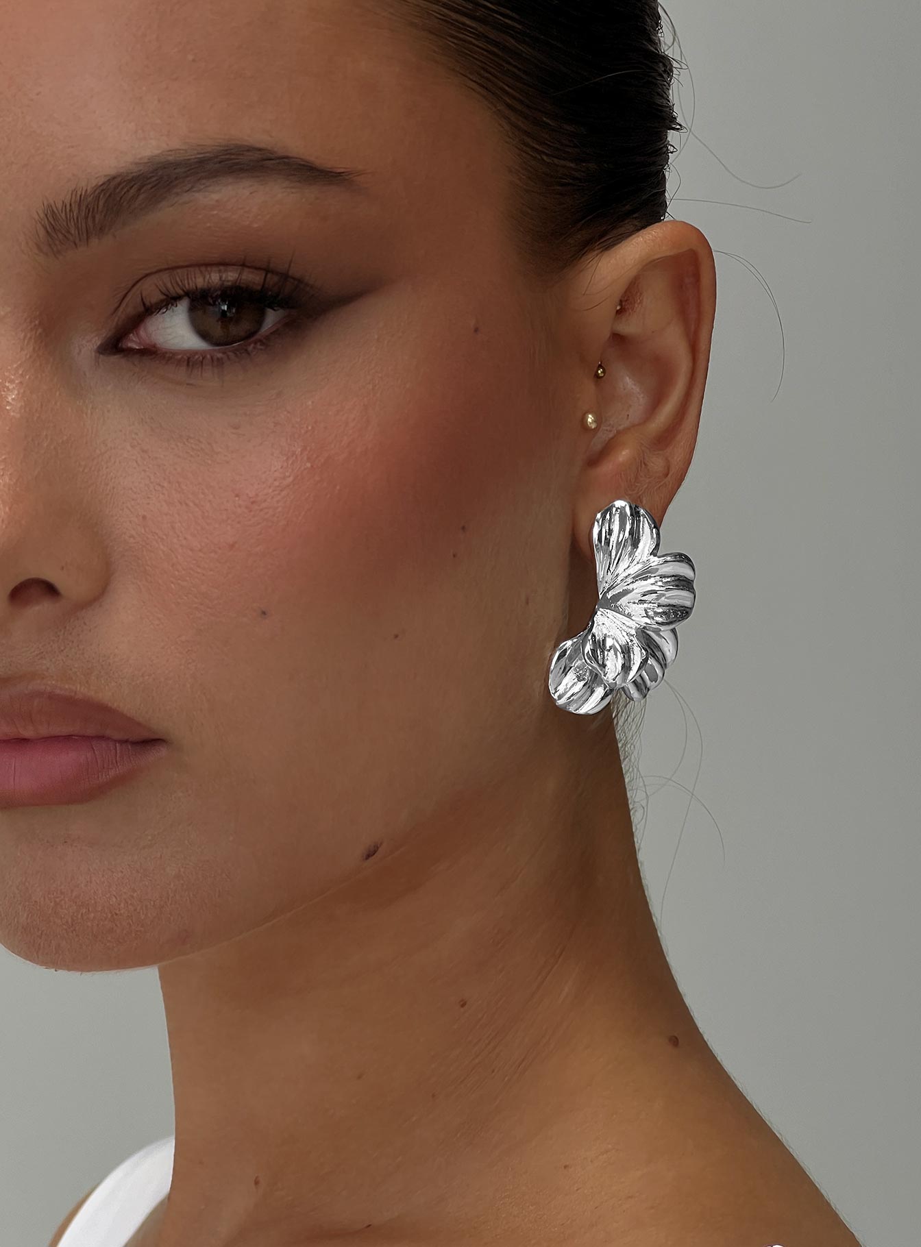 Sweet Deal Earrings Silver、mySite、solidvoid