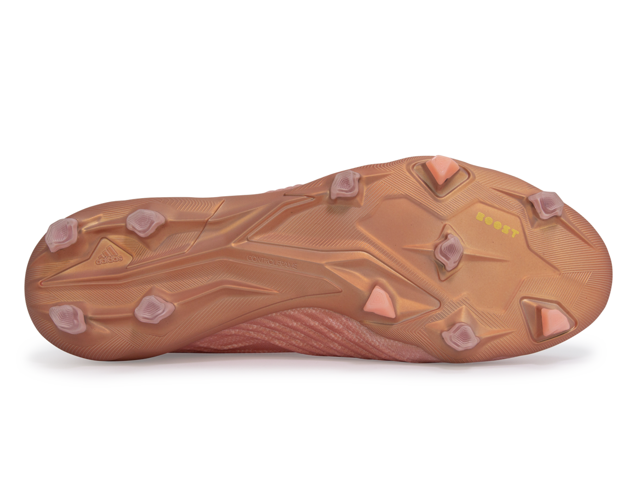 adidas Men's Predator 18 + FG Clear Orange/Trace Pink、mySite、noshort