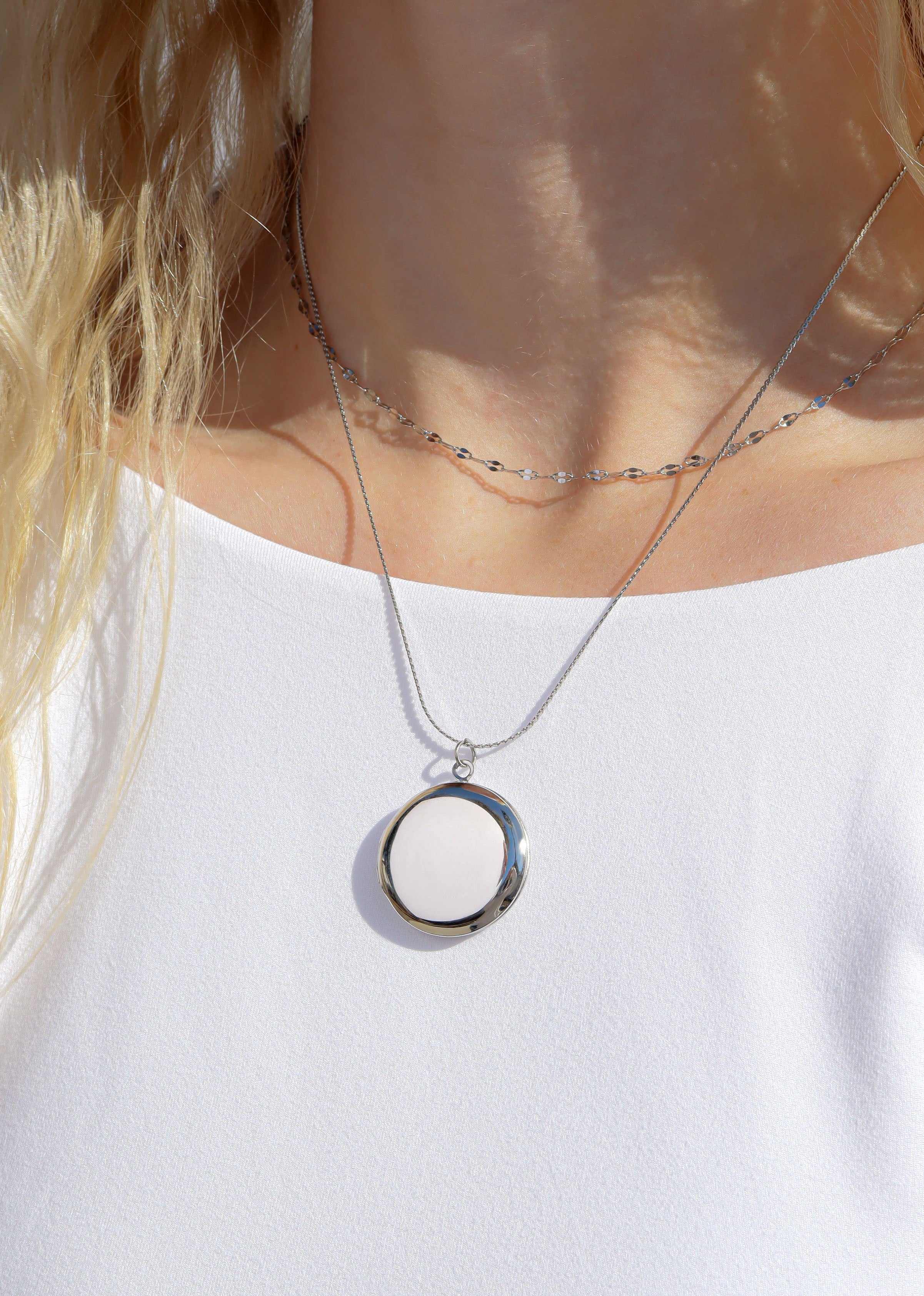 18K Gold PVD Stainless Steel Locket Set / BND0069、mySite、dreamappss