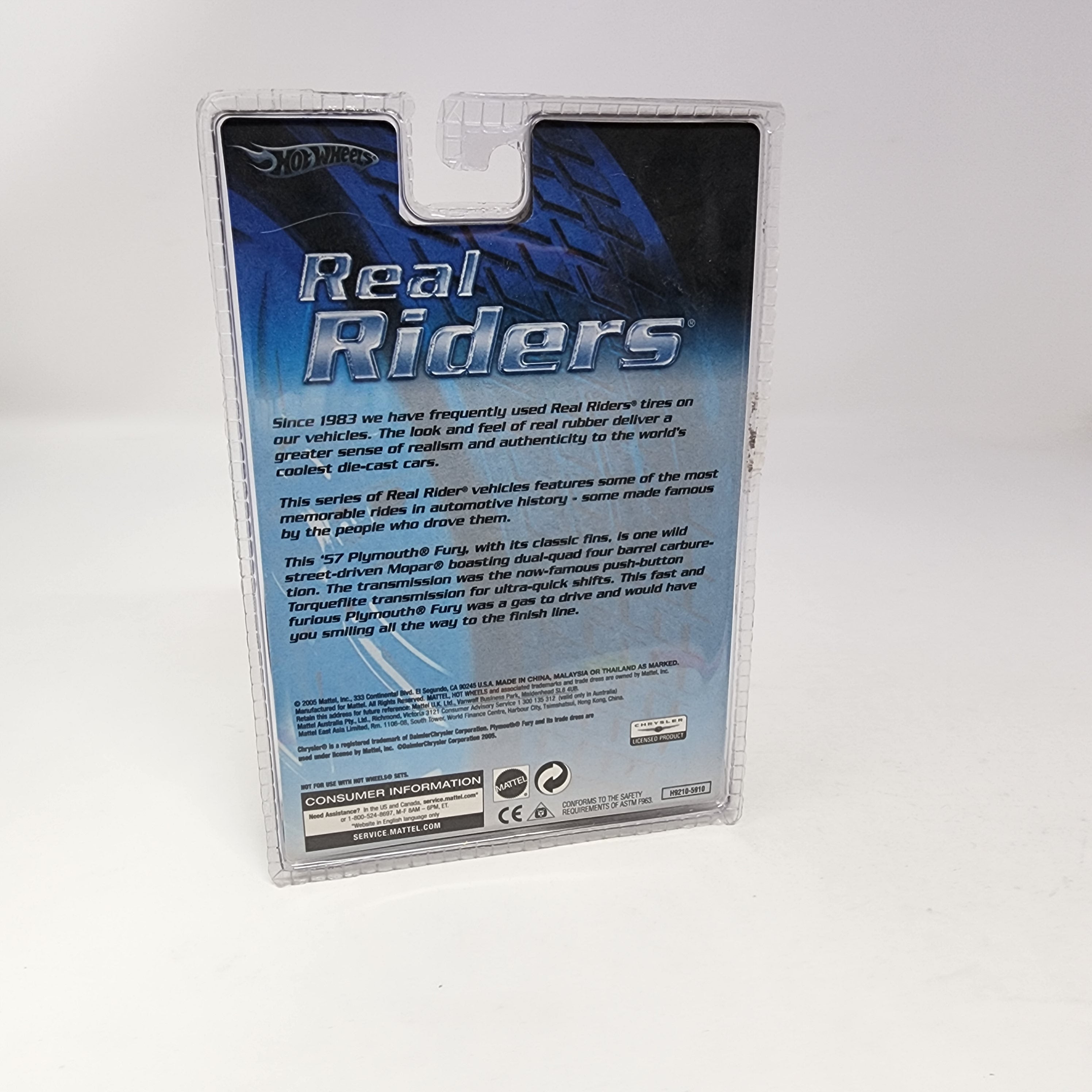 '57 Plymouth Fury * Hot Wheels Real Riders Series、mySite、hgirdovlk