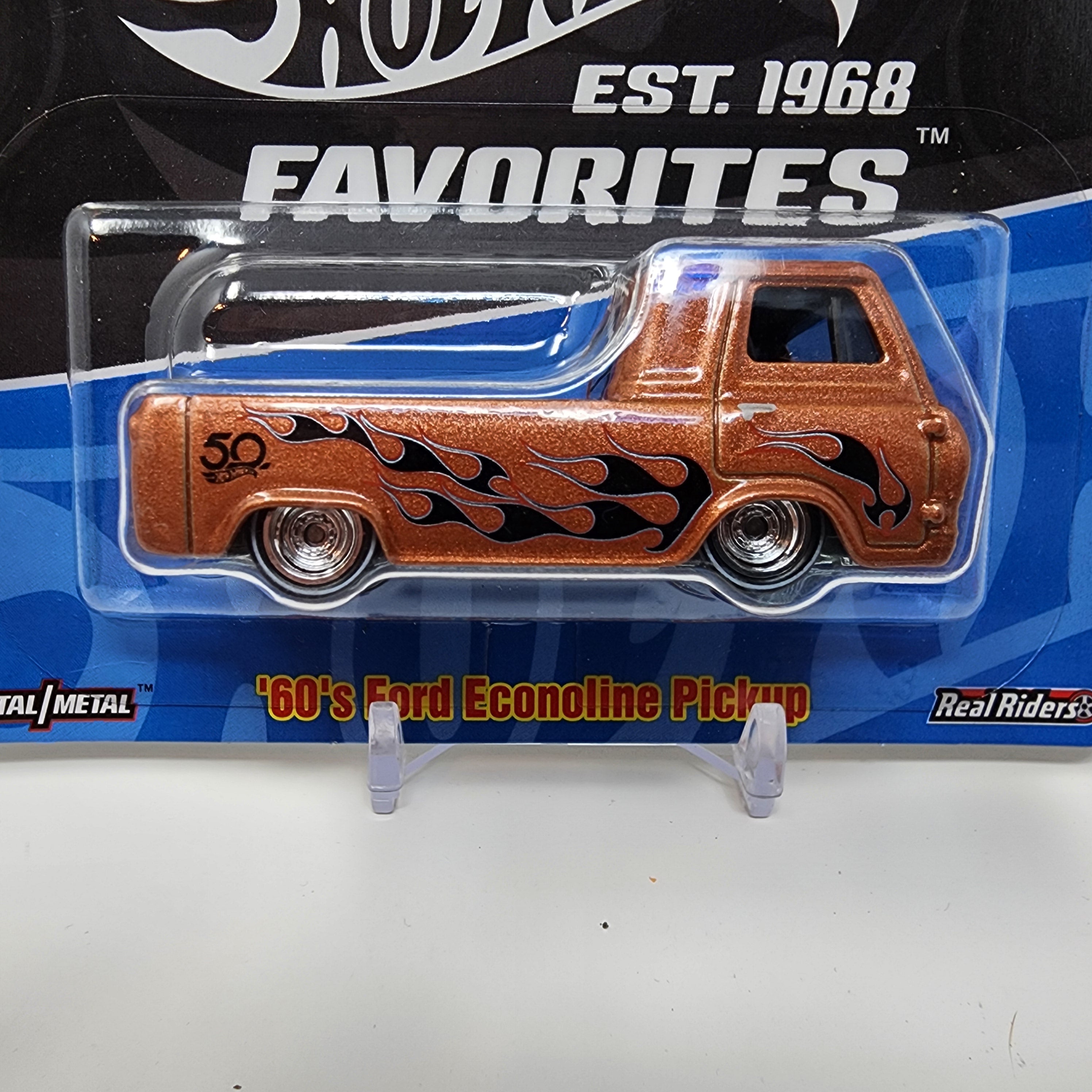 '60's Ford Econoline Pickup * Hot Wheels 50th Favorites、mySite、hgirdovlk