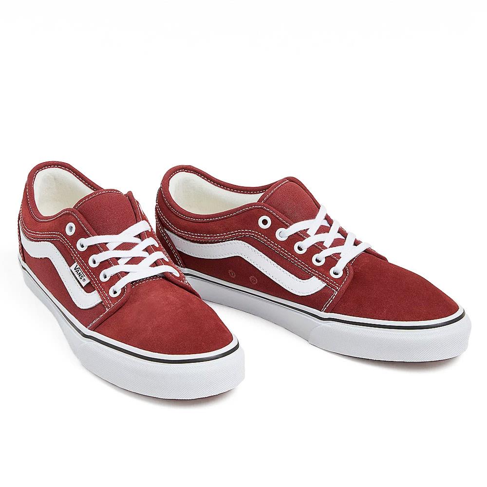  Vans Skate Chukka Low Sidestripe - Burgundy/White、mySite、merchandisen