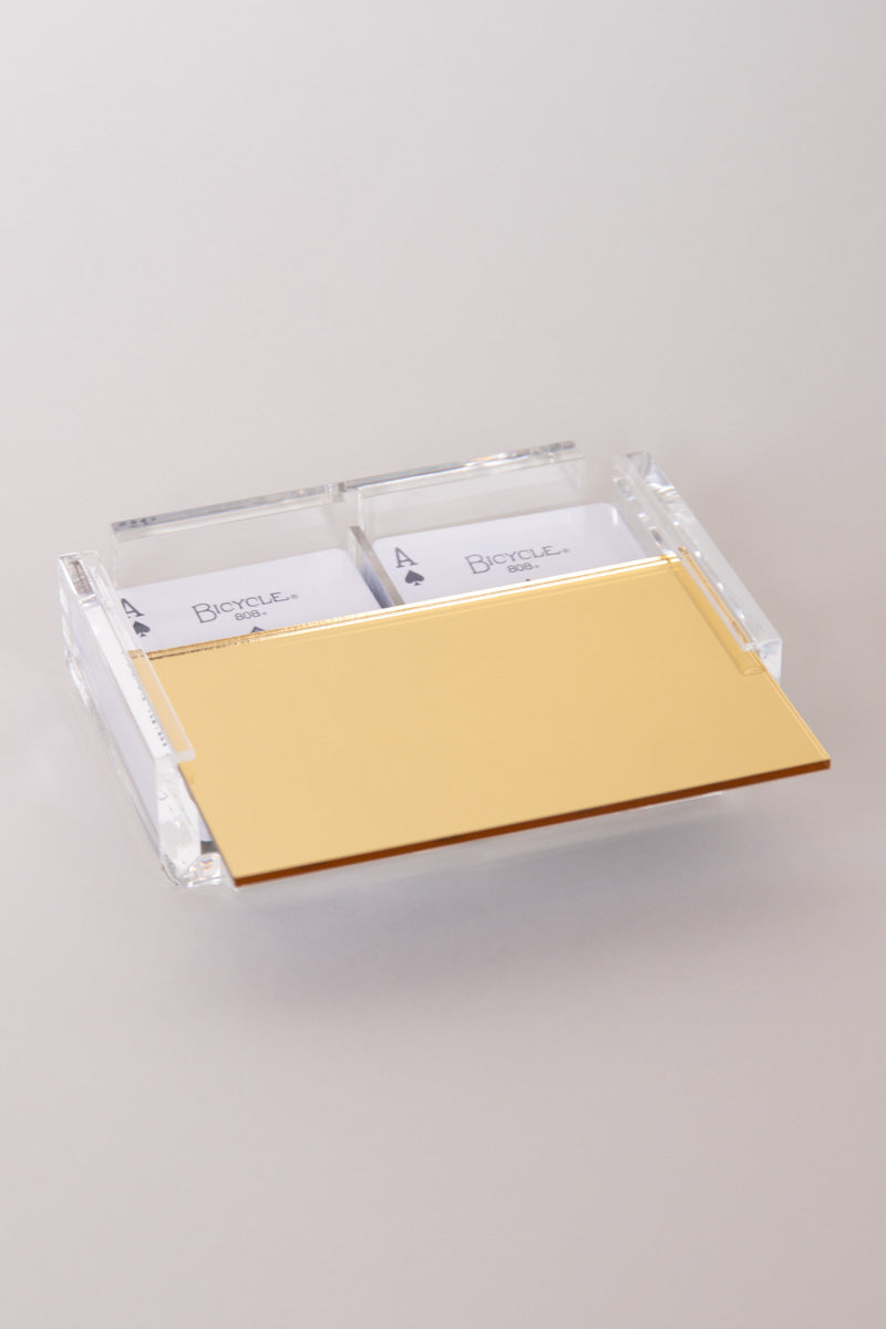 La Pinta Gold Mirror Double Card Deck - FINAL SALE、mySite、hinf8tx79