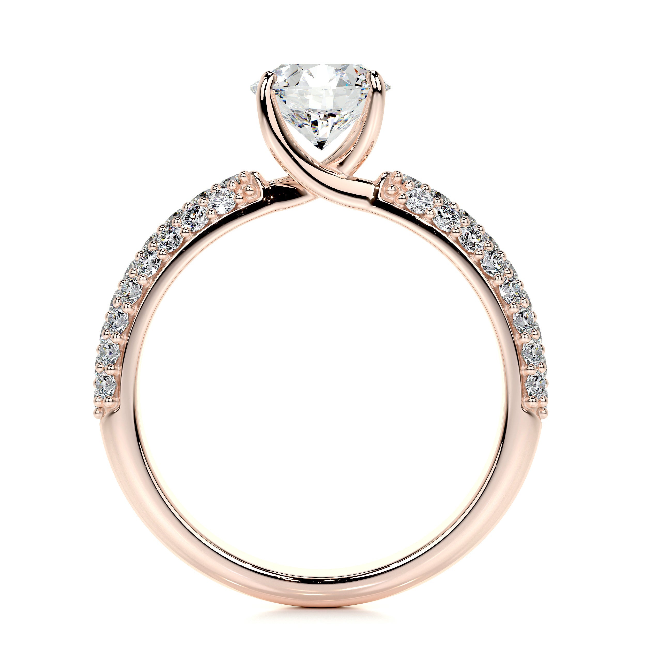 Alora Lab Grown Diamond Ring -14K Rose Gold、mySite、hinf8tx79