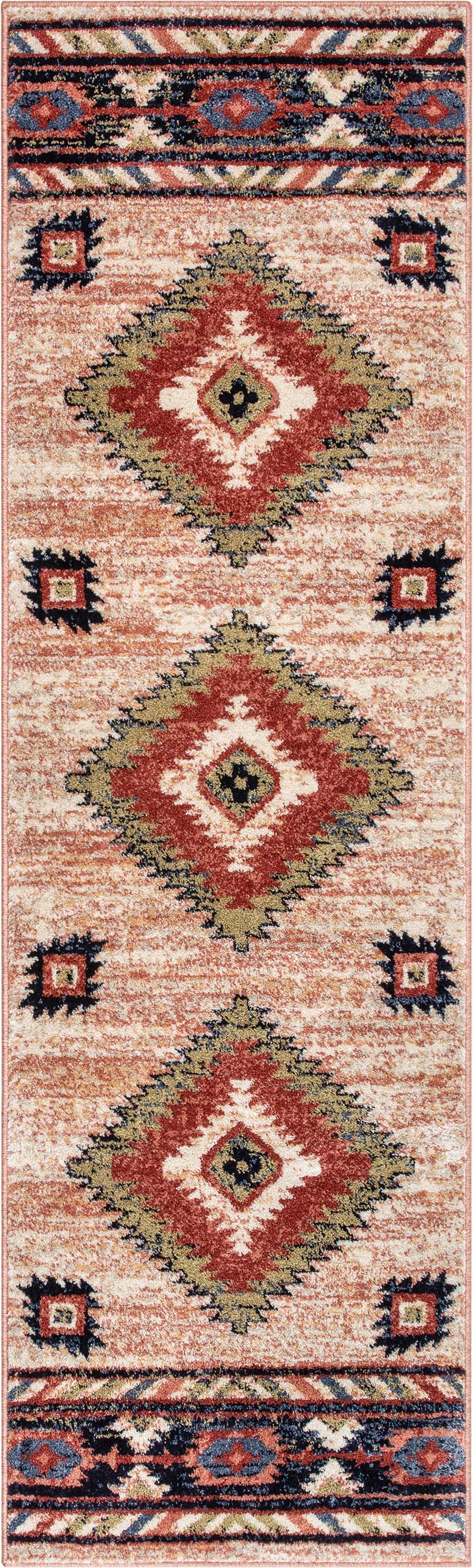 Lea Cream Traditional Southwestern Tribal Rug、mySite、gigharbornorthrealestate