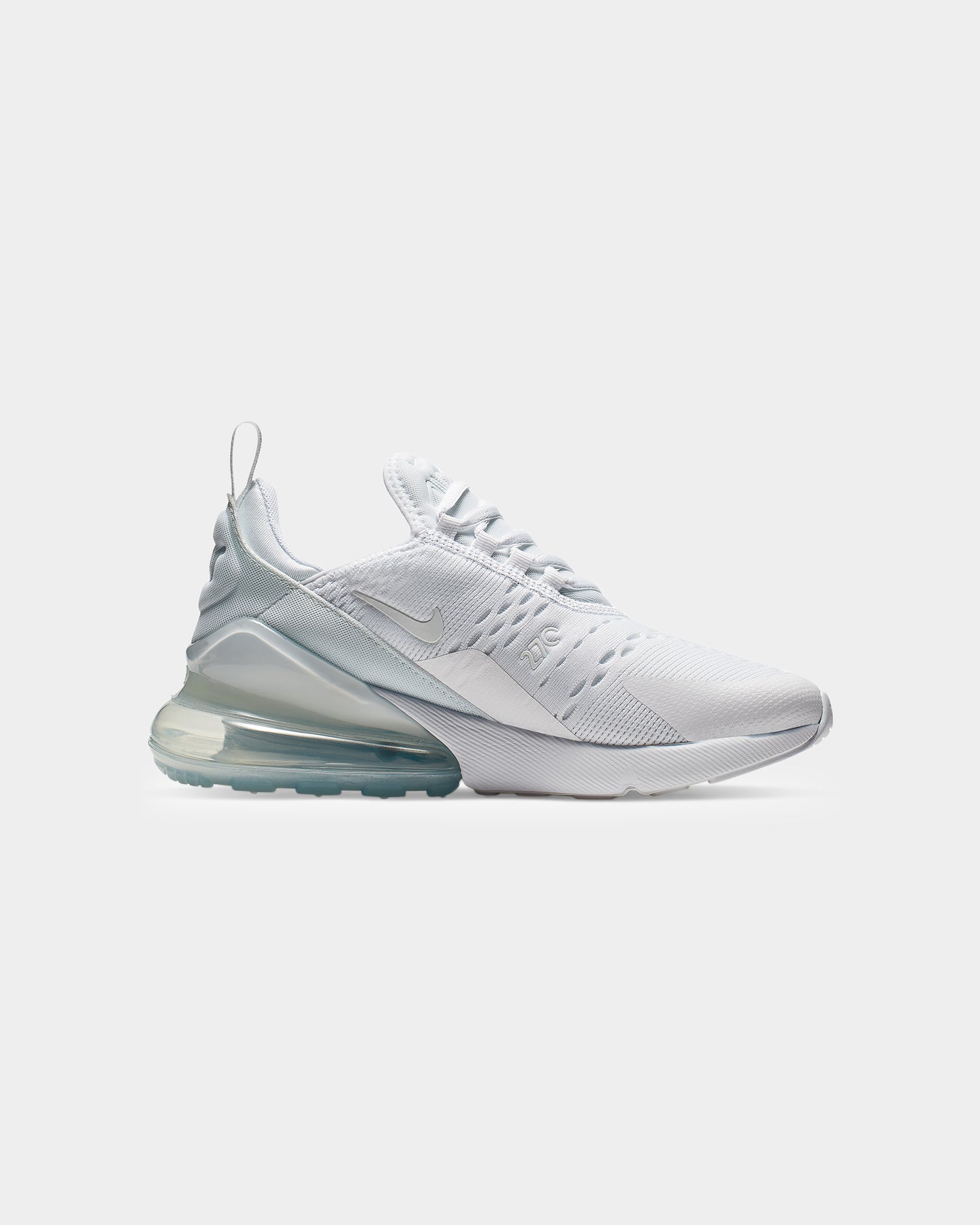 Nike Kid's Air Max 270 White/Metallic Silver、mySite、zt4zffjzw