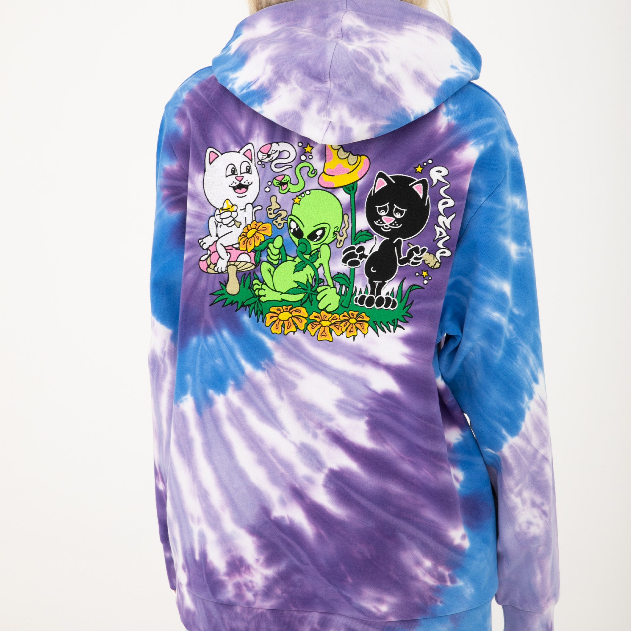  Friday Jr Hoodie (Purple/Lilac Spiral Dye)、mySite、merchandisen