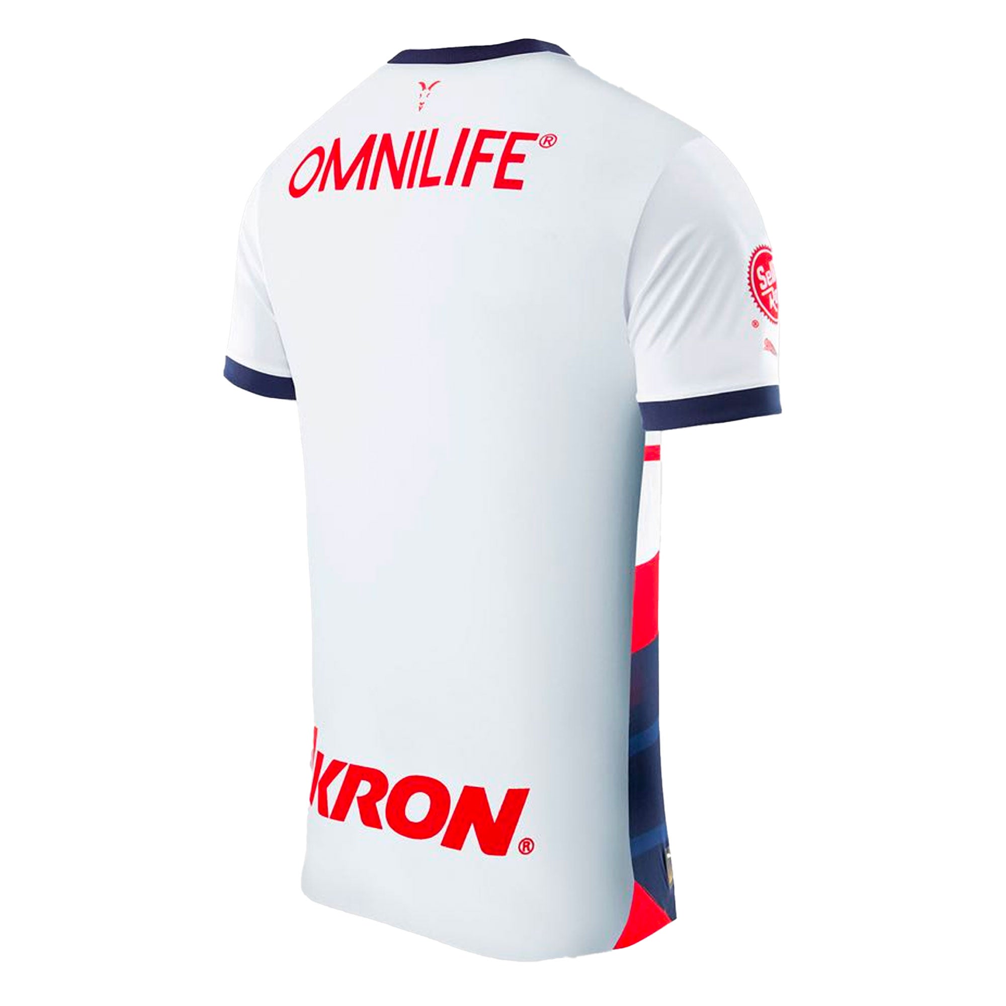 PUMA Men's Chivas De Guadalajara 2023/24 Away Jersey White/Red、mySite、bottomscart