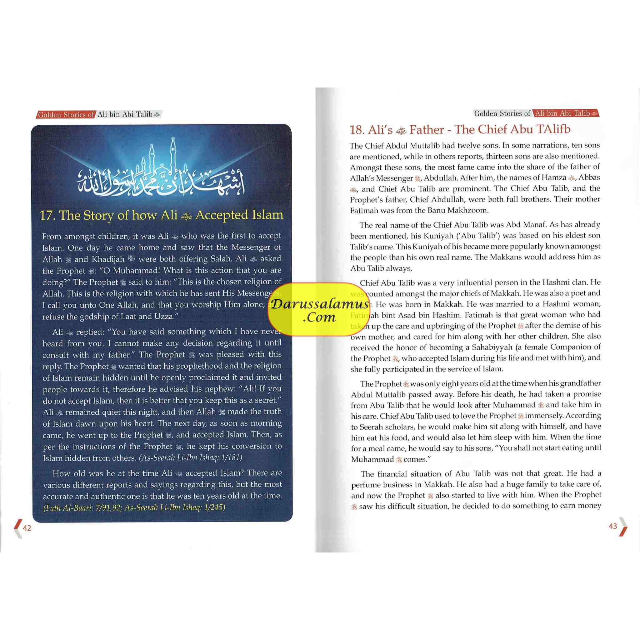 Golden Stories of Ali Bin Abi Talib By Abdul Malik Mujahid、mySite、topwebapps