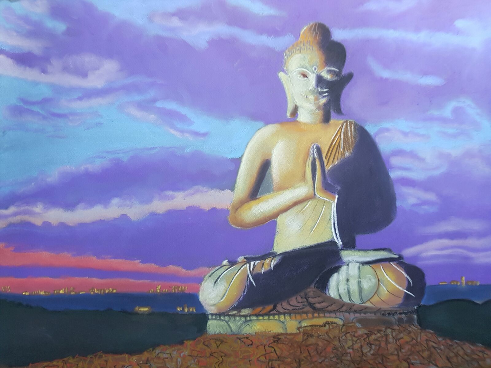 Buddha's Serenity (Original by Svitlana Babayeva)、mySite、topwebapps