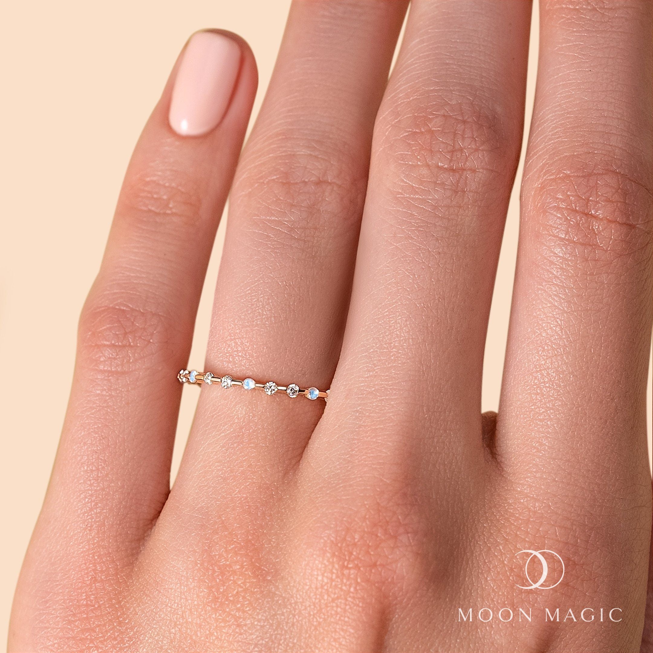 Moonstone Diamond Ring - Brilliance、mySite、hinf8tx79