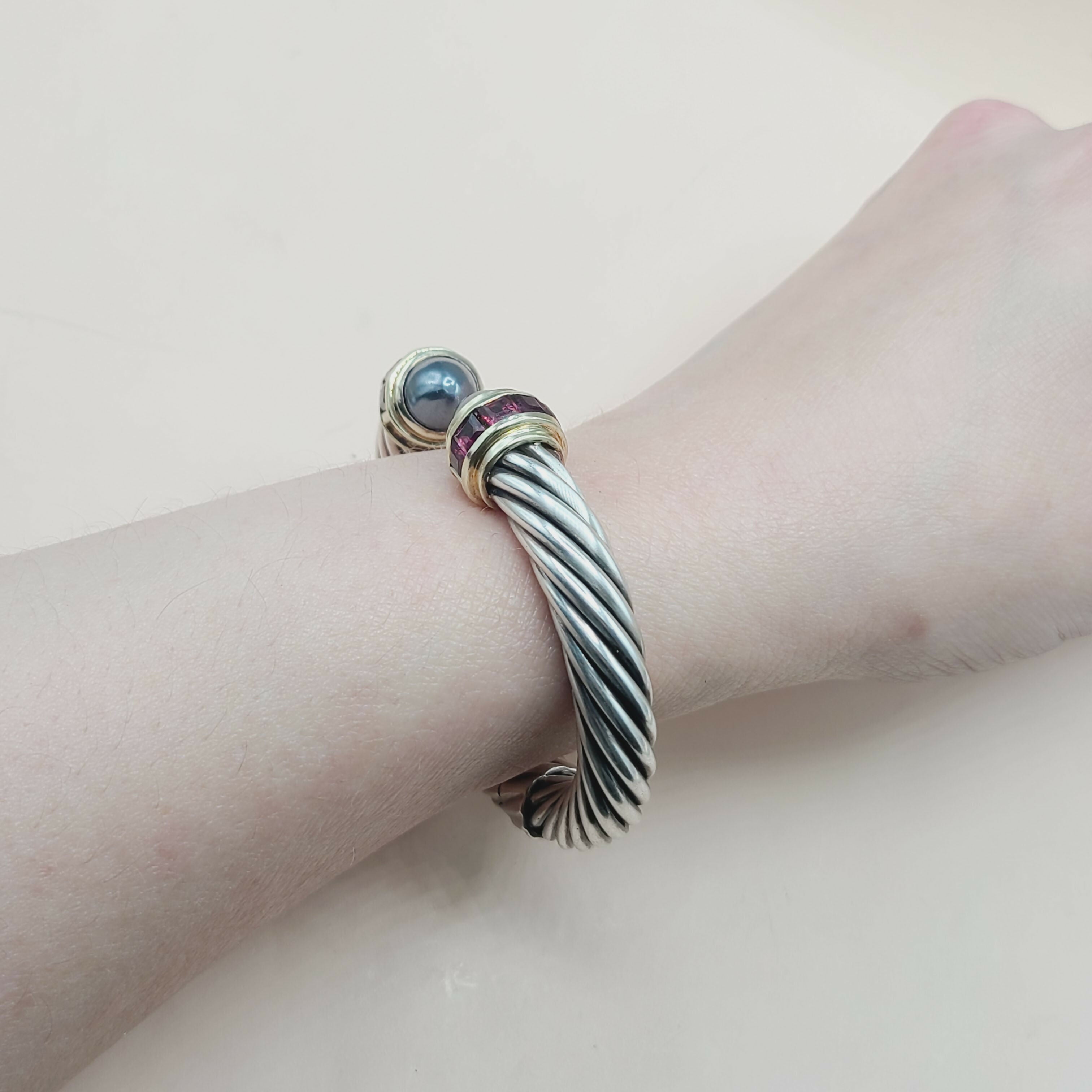 David Yurman Renaissance Bracelet 10mm with Hematite、mySite、hinf8tx79