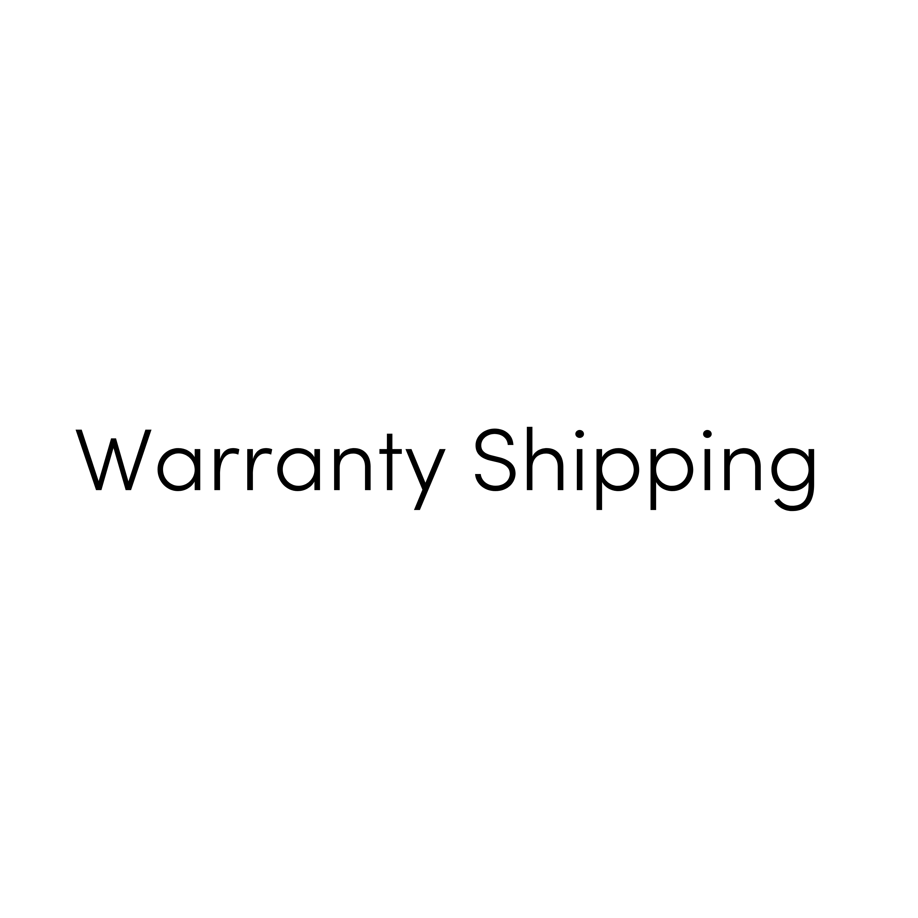 Warranty Shipping、mySite、garagedoors4me